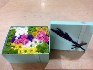 Cajas de flores Valencia